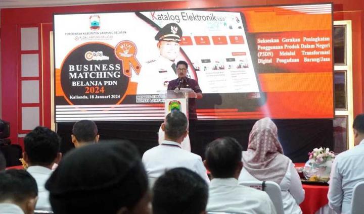 Pemkab Lampung Selatan Selenggarakan Business Matching, Dorong Pertumbuhan Produk Lokal